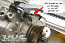UUC BMW Double Shear Selector Rod - ML Performance