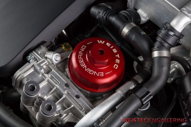 Weistec BMW S55 F80 F82 F83 F87 Billet Oil Filter Cap (M2 Competition, M3 & M4) - ML Performance UK