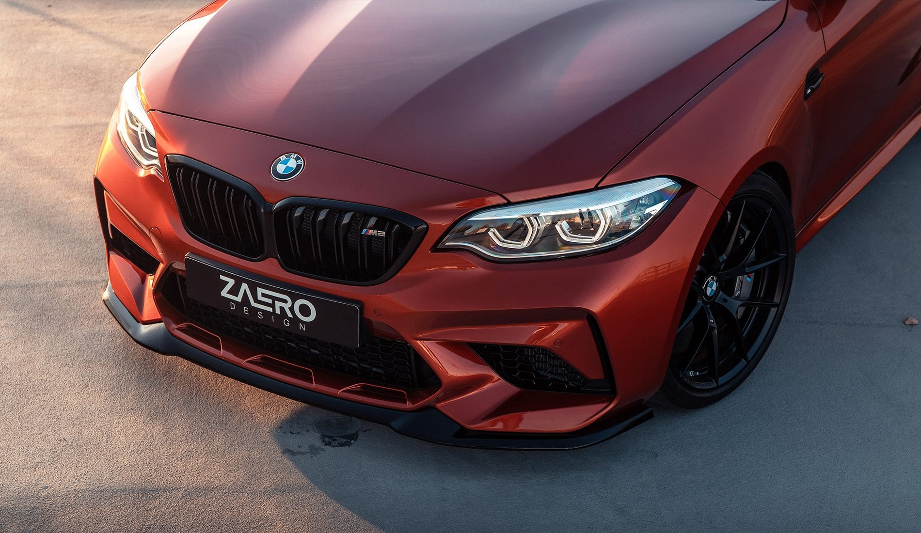 Zaero BMW F87 M2 Competition EVO-S Front Lip - ML Performance UK