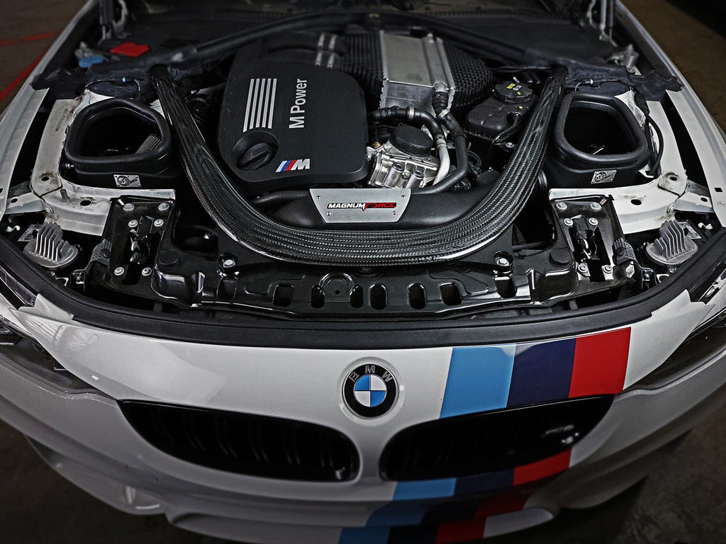 aFe BMW M3 M4 Magnum FORCE Stage-2 Cold Air Intake System w/Pro DRY S Filters (F80 F82 F83) - Nforcd UK