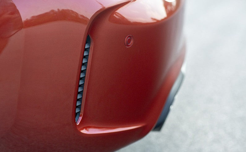 Evolve BMW F87 M2 M2 Competition Acexxon Horizontal Slat Rear Reflector Inserts - ML Performance UK