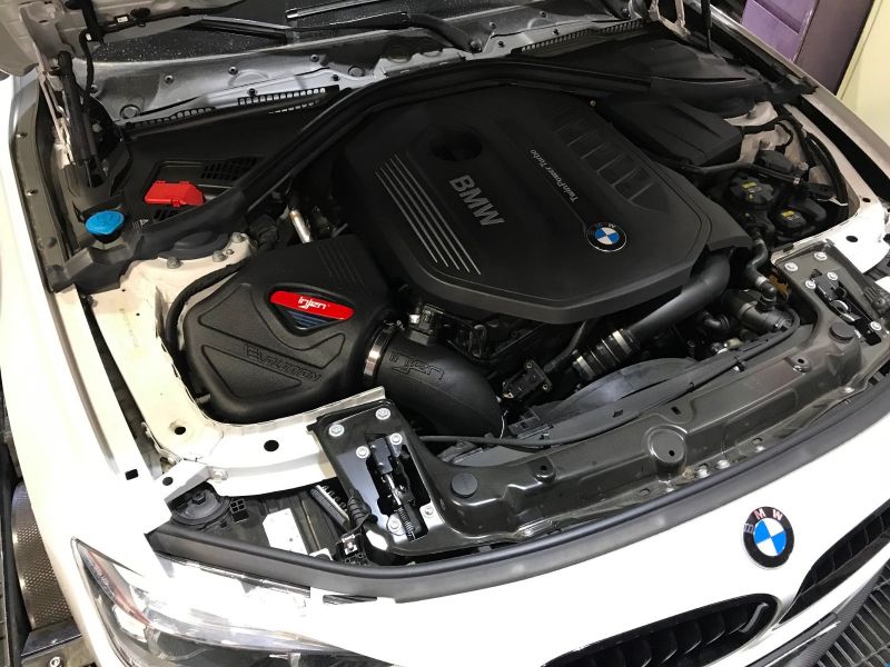 Injen Evolution BMW B58 Roto-Molded Air Intake System With SuperNano-Web Dry Air Filter (340i & 440i) - ML Performance