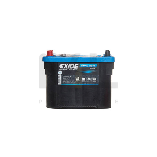 BATERÍA 12V/60AH - 540 CCA - SERIE EXIDE EXCELL EB602