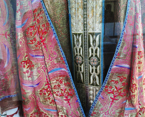 Uzbek Silk Gown