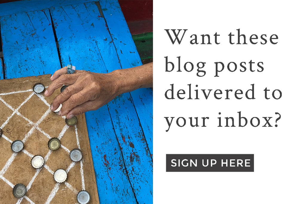 Sign up to the blog