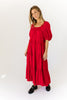 daymaker dress // red *zoco exclusive*
