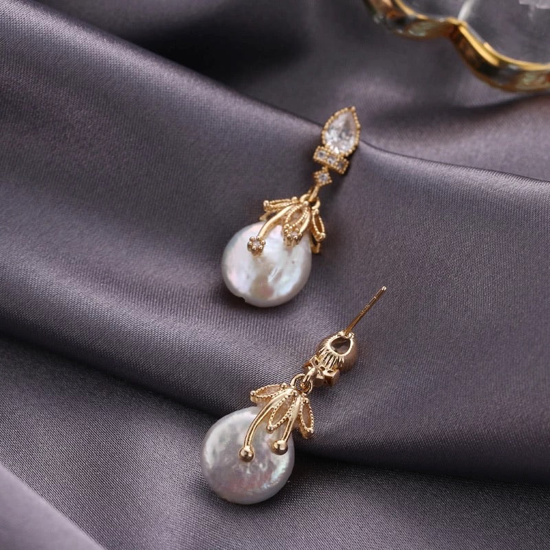 Cherish Freshwater Pearl Earrings - 1 LEFT! – The Songbird Collection