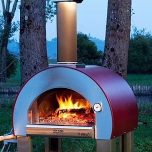 Alfa  4 Pizze Wood-Fired Portable Oven in Copper - FX4P — Home Bar Select