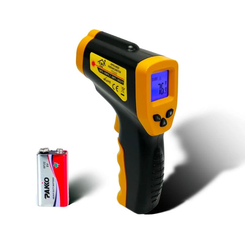 HPC Fire FDP-INFRARED-GUN Forno de Pizza Digital Infrared Thermometer Gun