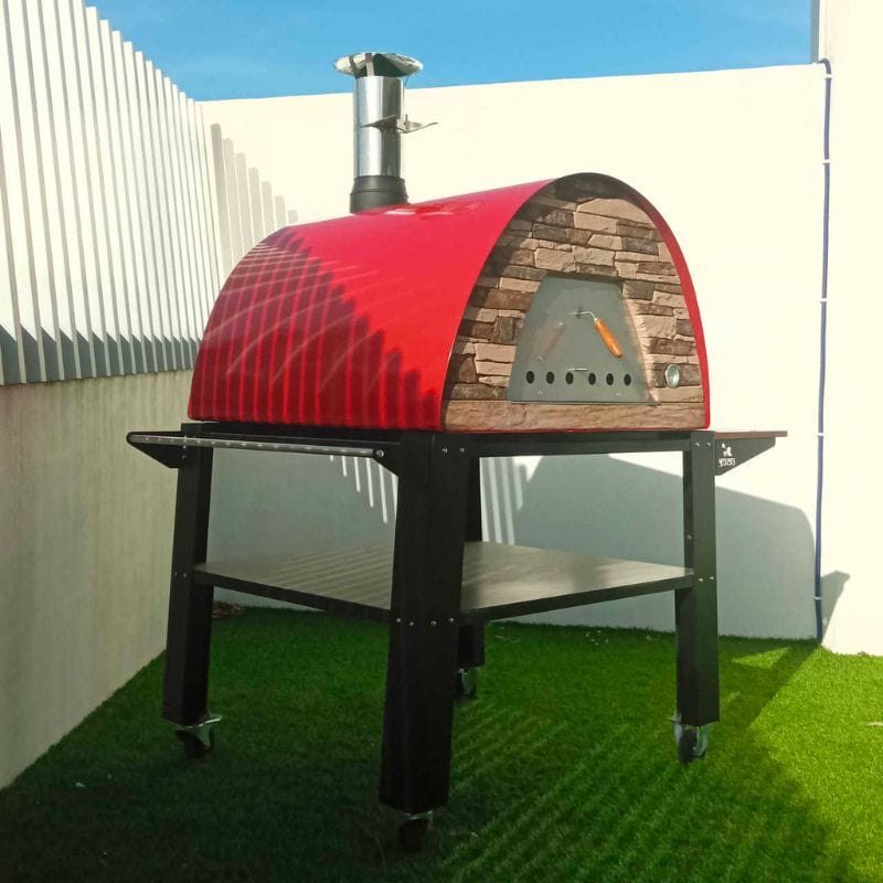 Authentic Pizza Ovens - Maximus Prime Arena Portable Pizza Oven Red