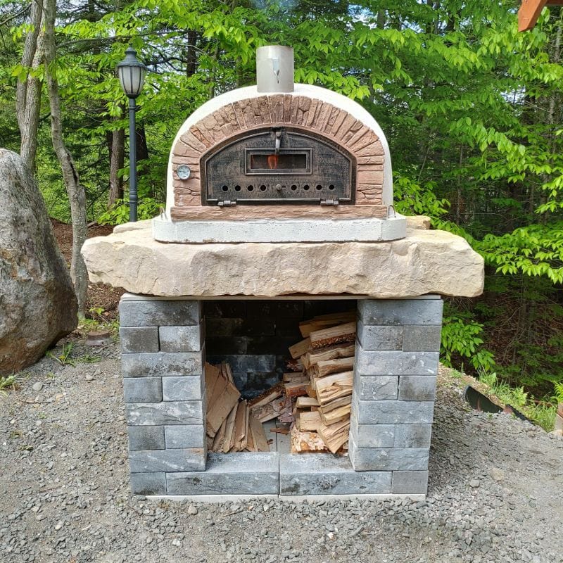 Authentic Pizza Ovens Traditional Brick Lisboa Wood Fire Oven