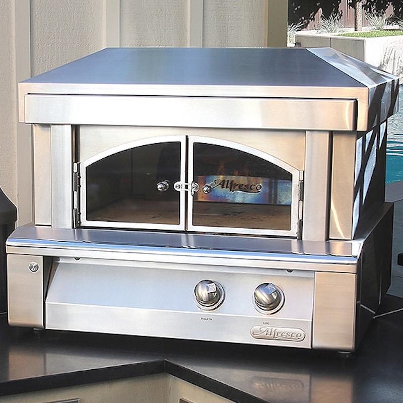 Alfresco 30 Countertop Gas Pizza Oven Axe Pza