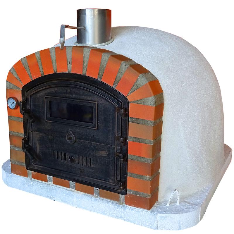 Authentic Pizza Ovens Lisboa Built-In Wood Burning Pizza Oven & Reviews