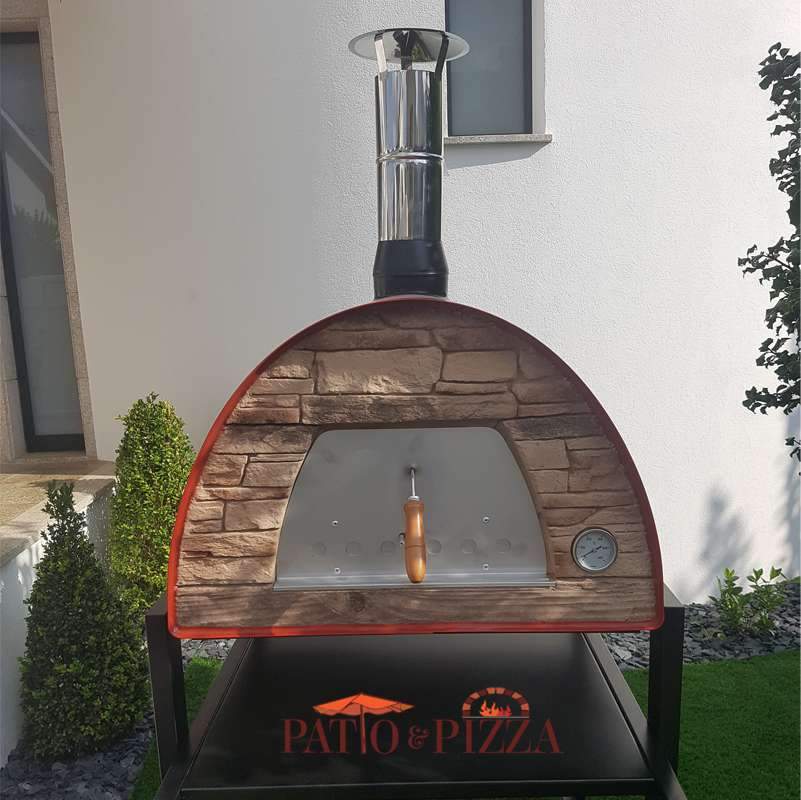 Temp-Cast Indoor Masonry Fireplace And Pizza Oven Combo - Patio & Pizza  Outdoor Furnishings
