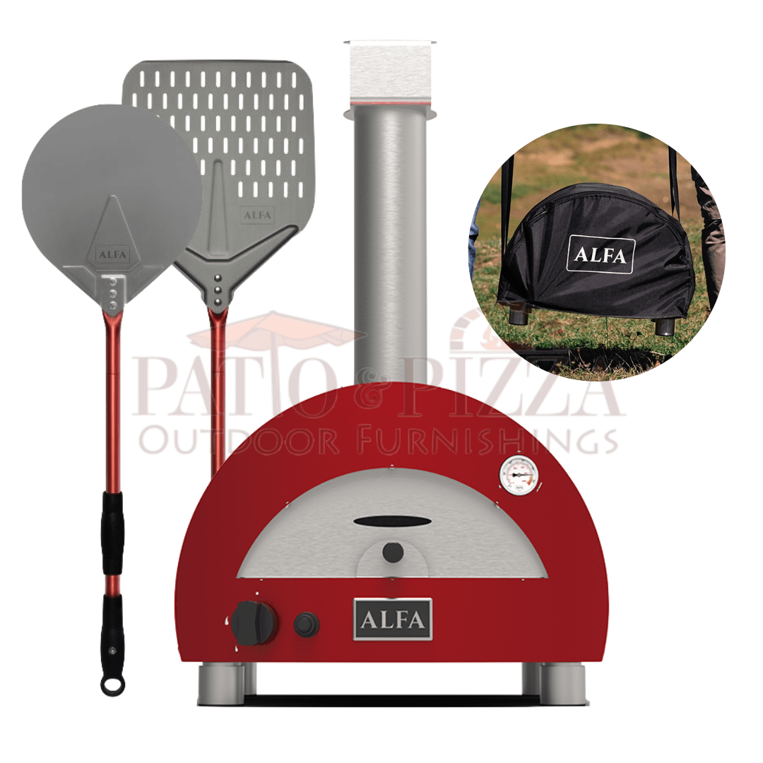 Alfa Moderno Portable Gas Fired Pizza Oven - Patio & Pizza Outdoor  Furnishings