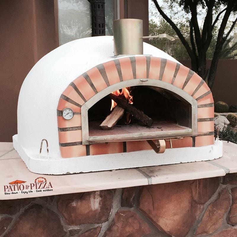 Wood fired outdoor pizza ovens, accessories to heat up summer