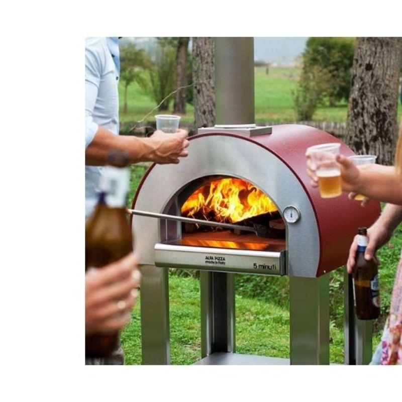 Alfa 5 Minuti Wood Pizza Oven Countertop Or Freestanding