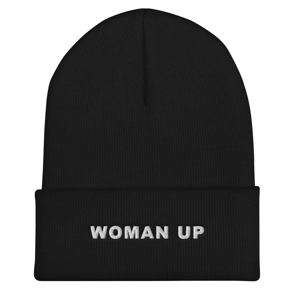 Woman Up Beanie - Karmavore product image