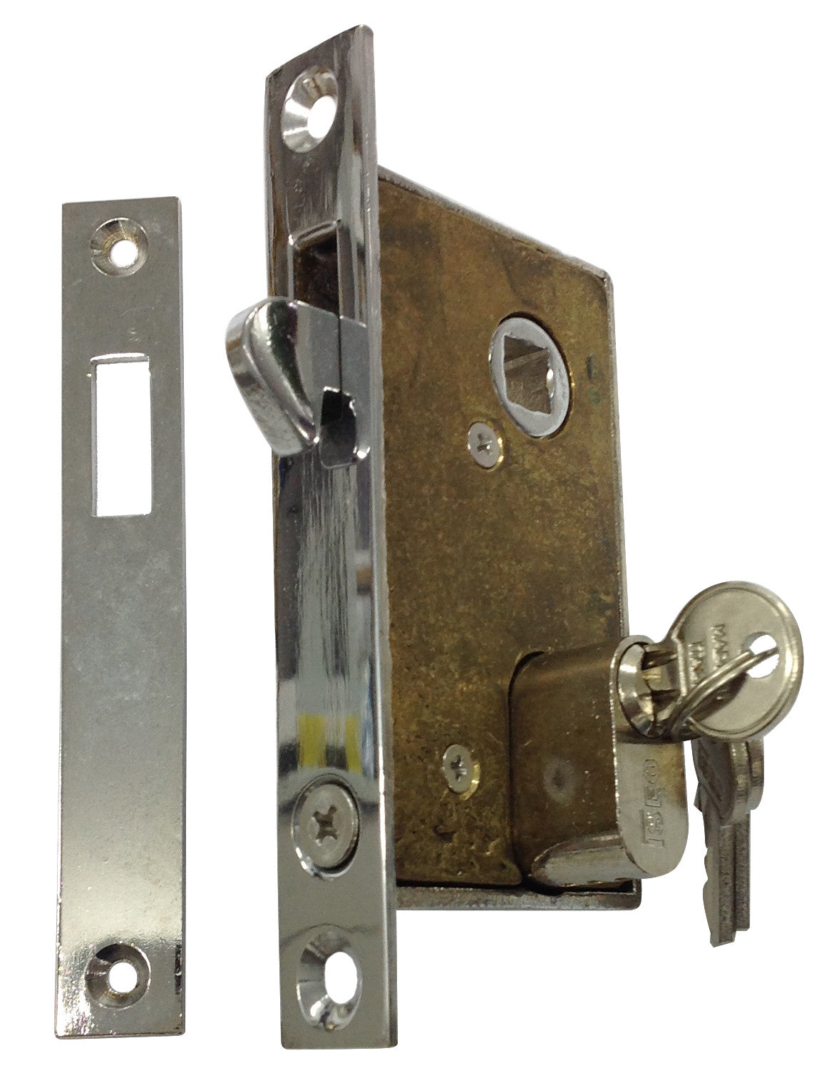 Sliding Door Mortice Lock Brass Harken Fosters