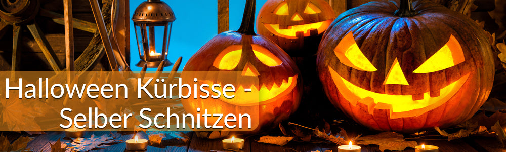 Kürbisse zu Halloween: Selber Schnitzen