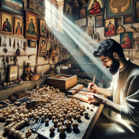 bethlehem holy land zuluf workshop for beads