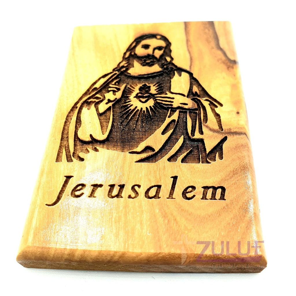 Shalom Israel Ceramic Glass Magnet For Fridge MAG104 – Zuluf