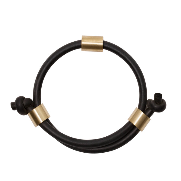 Brass Knotted Bangle