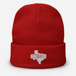 Drink Local TX Embroidered Beanie Cap