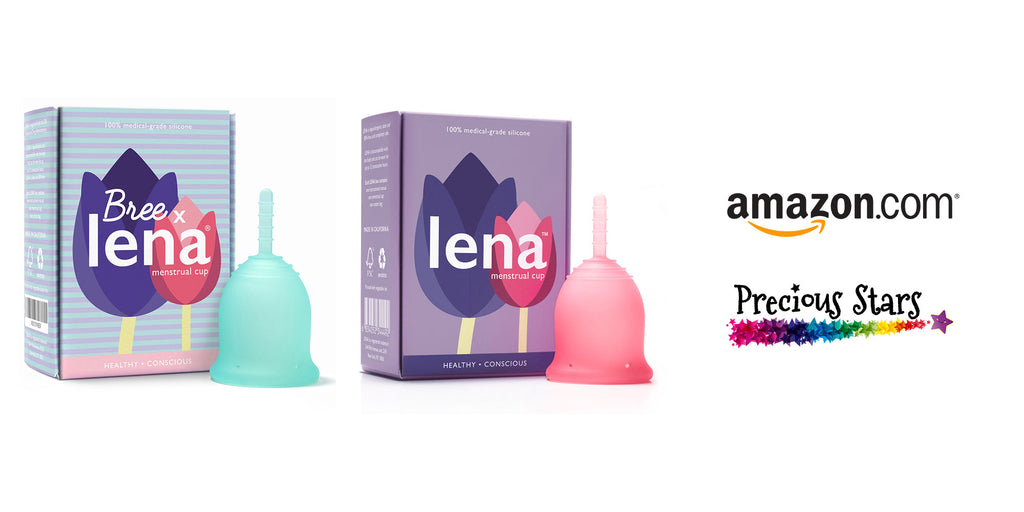 LENA Menstrual Cup Bree Farmer Precious Stars Period Made in USA