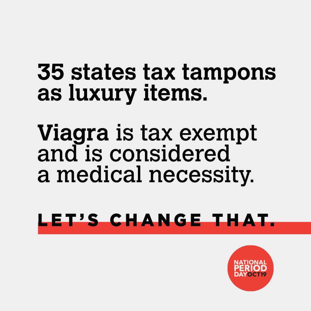 Tampon Tax: Period.org factoid