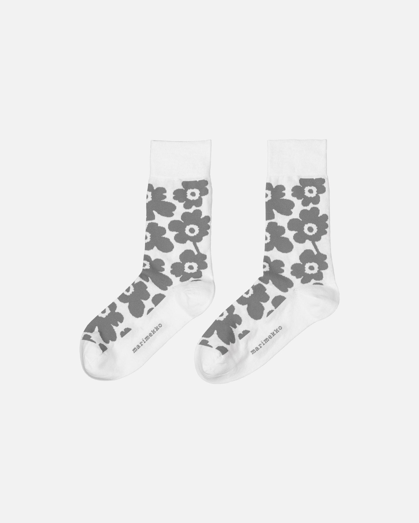 kirmailla unikko unisex grey - socks – Marimekko Vancouver