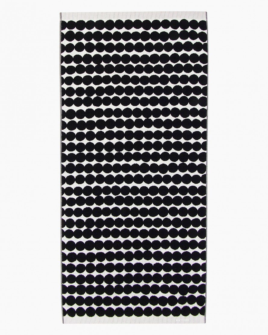 räsymatto bath towel black – Marimekko Vancouver