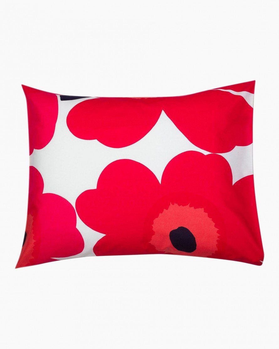 unikko pillowcase red – Marimekko Vancouver