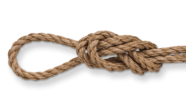 Twisted Manila Hemp Rope (1/4 Inch x 600 Feet)