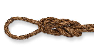 SINYLOO Natural Twisted Thick Cotton Rope - Brown Nautical Rope