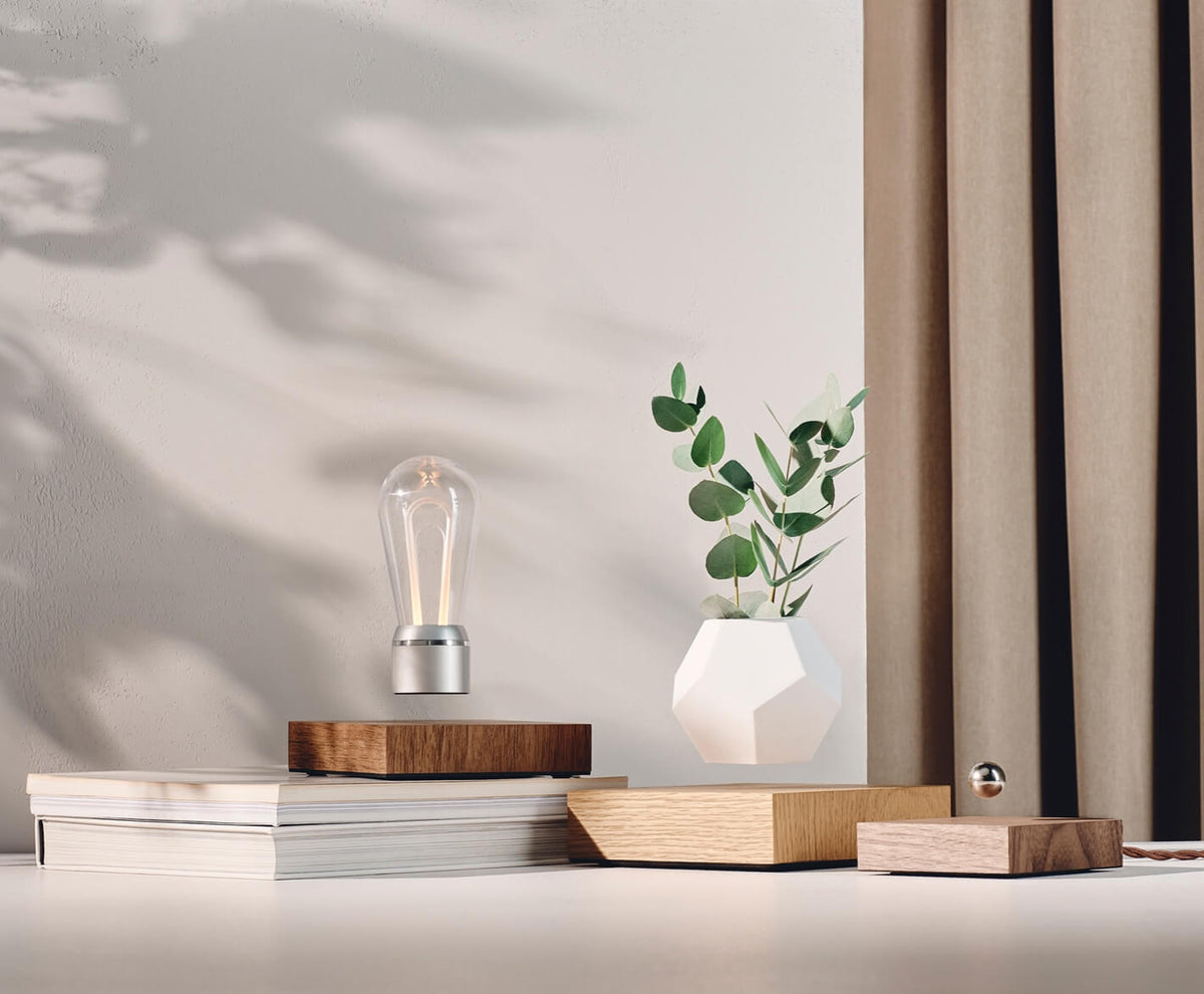 Flyte levitating products - bulb, planter, sphere