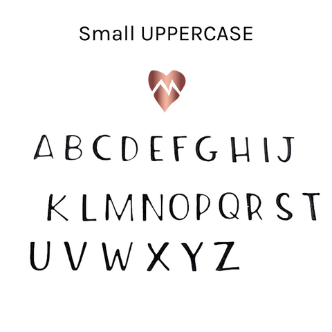 Small Uppercase Salvador Font Sample