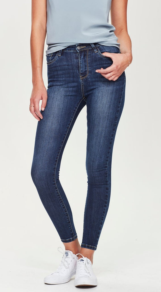 LEXI | Jean Dark Blue – junkfoodjeans