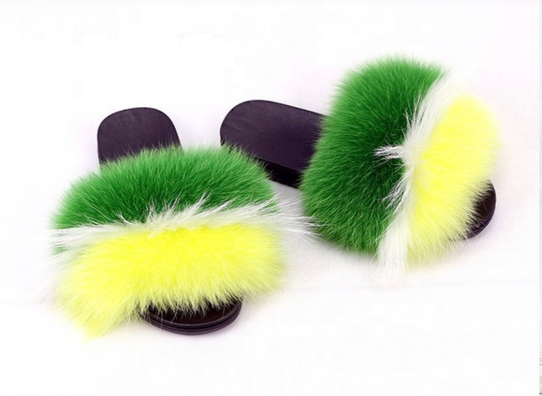 yellow fur slides