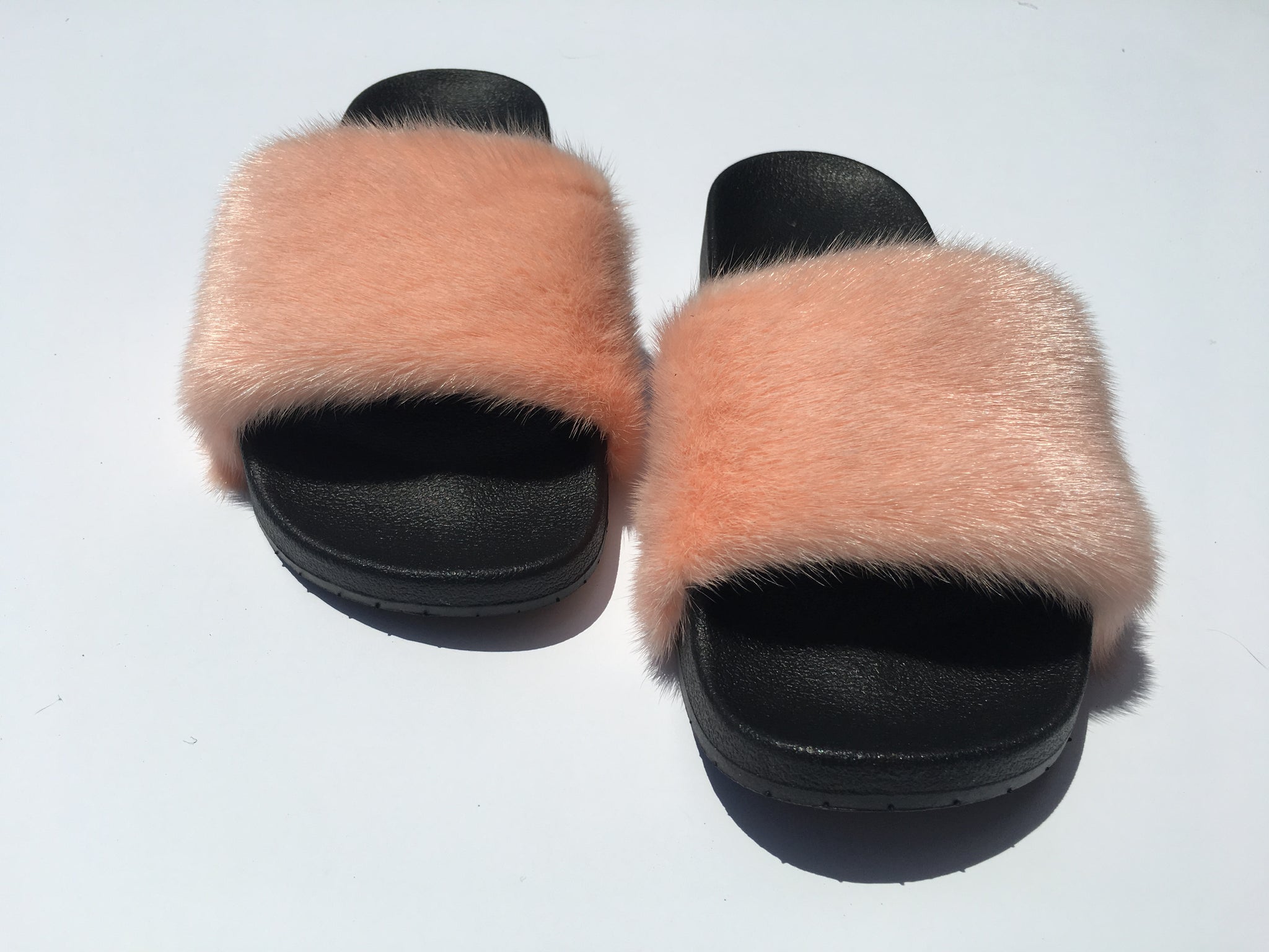 mink slippers