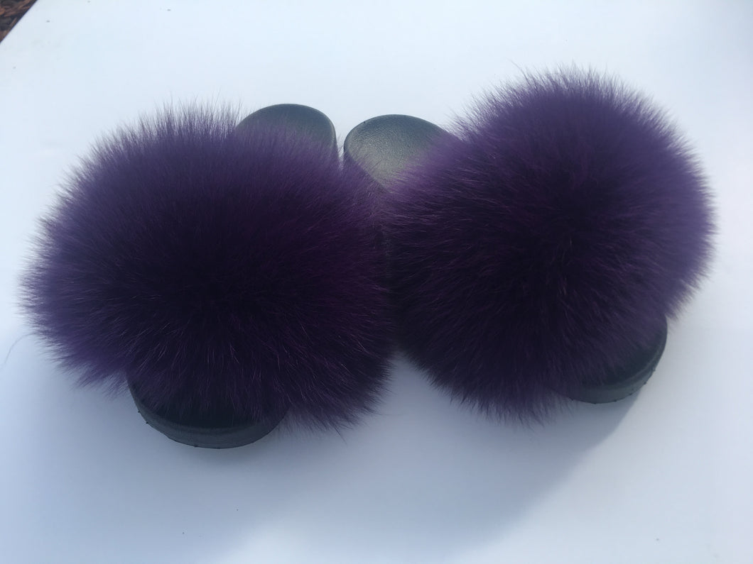 purple fur slides