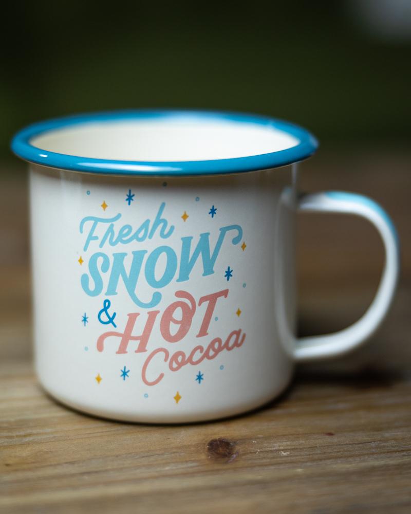 Fresh Snow & Hot Cocoa Mug (Oops) - dermovitalia