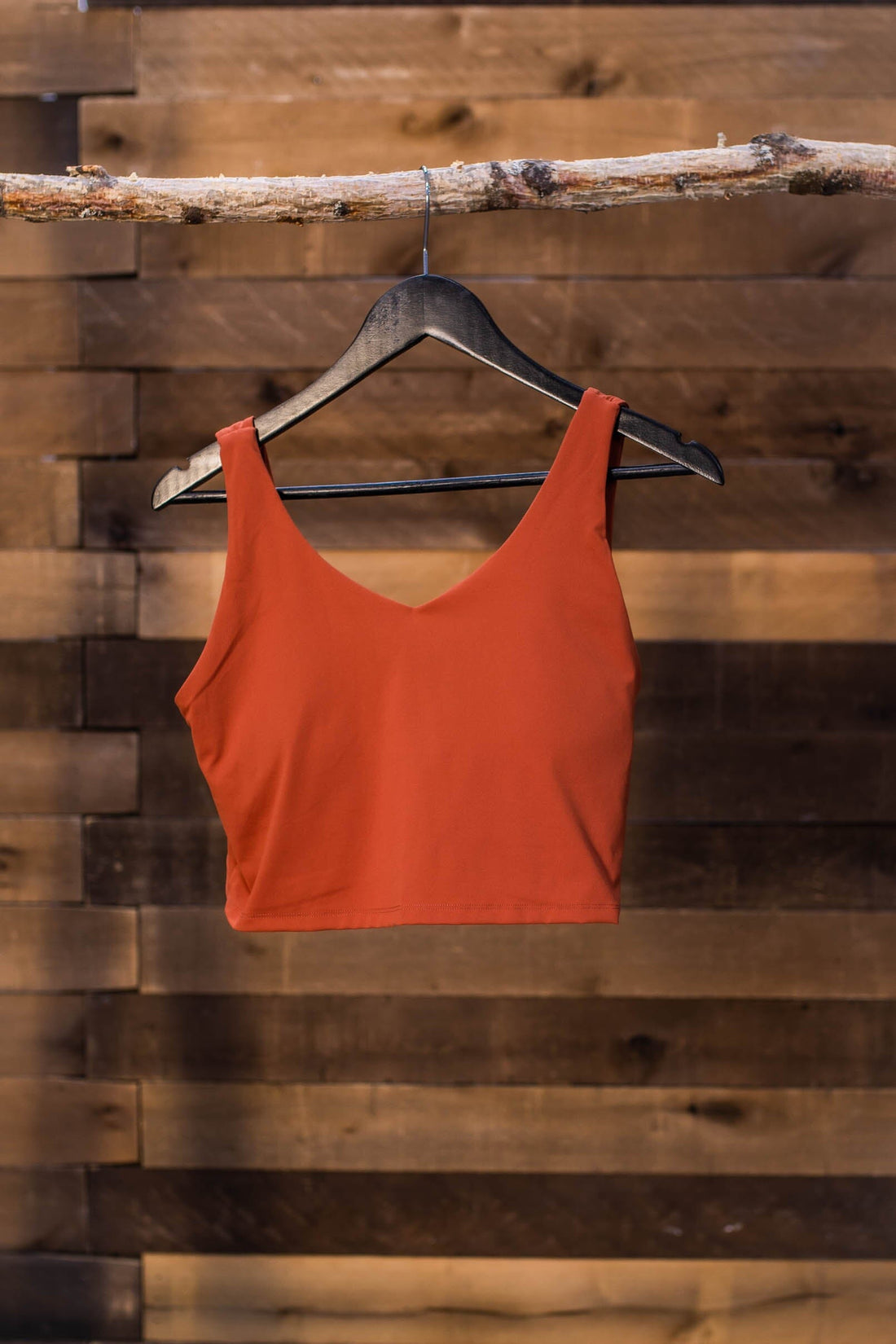 Janelle Cropped Tank | Brick (Oops) - dermovitalia