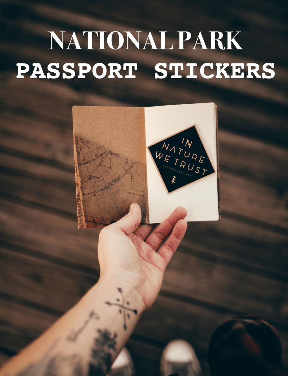 The Parks National Park Passport Stickers - dermovitalia