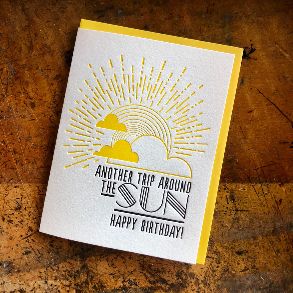 Trip Around The Sun Birthday Message - Get More Anythink's