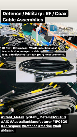 Defence / Military : RF / Coax Cable Assemblies