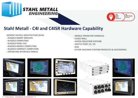 C4I and C4ISR System Hardware - GENERIC VEHICLE ARCHITECTURE (GVA) – Stahl  Metall
