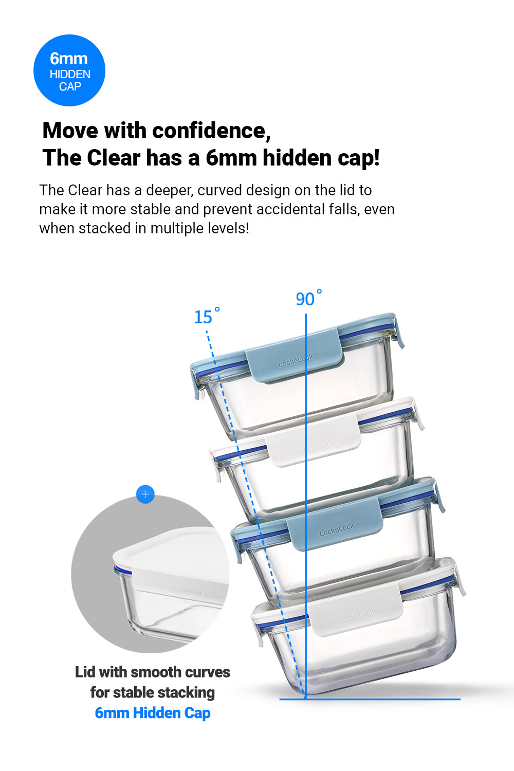 The Clear Oven Safe Glass Food Containers