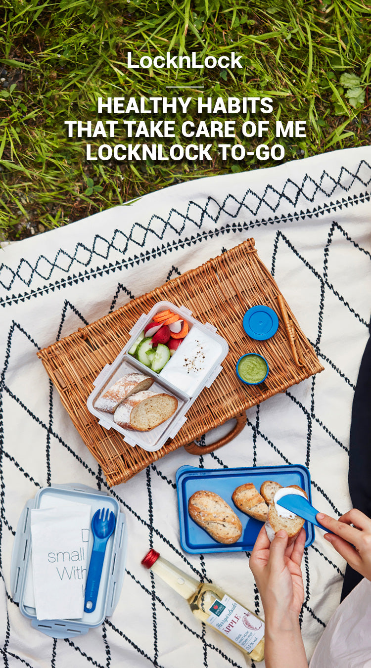 LocknLock To-Go Modern Airtight Lunch Box 1L HPL817L