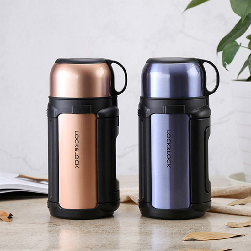 lock & lock thermos vacuum giant hot and cool